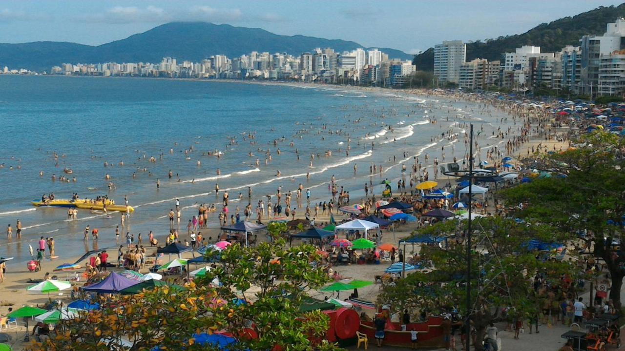 Apartamento de Cobertura frente para o mar Itapema Bagian luar foto