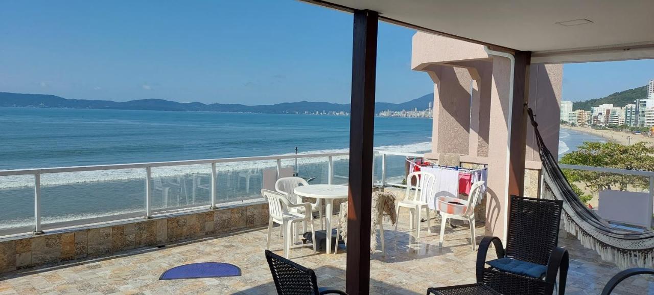 Apartamento de Cobertura frente para o mar Itapema Bagian luar foto