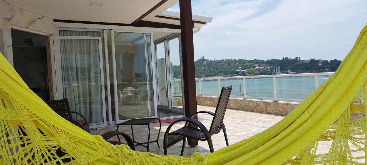 Apartamento de Cobertura frente para o mar Itapema Bagian luar foto